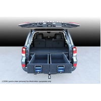 Msa 4X4 1030 Blank Double Drawer System E1030-Com