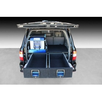 MSA 4X4 100 Series Double Drawer System suit to Toyota Landcruiser - E1030-LC100-COM