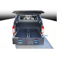 MSA 4X4 Double Drawer System suit to Nissan Navarra Np300 - E1350-NAV300-COM