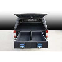 MSA 4X4 Double Drawer System suit to Nissan Navarra D22- E1350-NAVD22-COM