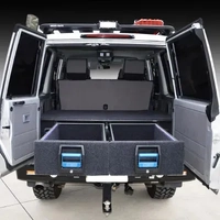 MSA 4X4 Double Drawer System suit to Toyota Landcruiser 76 Series Wago- E930A-LC76-COM