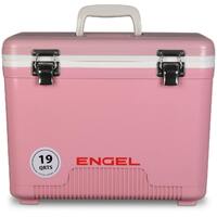 Engel 18 Litre Cooler / Dry Box - PINK EDC19P