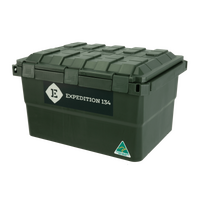 Expedition134 55L Military Green Body Military Green Lid Military Green Latches PP EXP134MGMGMG55PP