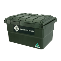 Expedition134 55L Military Green Body Military Green Lid Military Green Latches PP EXP134MGMGMG55PP