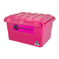 Expedition134 55L Pink Body Pink Lid Pink Latches PP EXP134PPP55PP