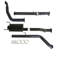 Carbon Offroad Ford Ranger Pj Pk 2.5L & 3.0L Auto 3" Turbo Back Exhaust With Muffler No Cat FD238-MO
