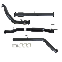 Carbon Offroad Ford Ranger Pj Pk 2.5L & 3.0L 07 - 11 Manual 3" Turbo Back Exhaust With Cat & Hotdog FD239-HC