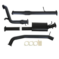 Carbon Offroad Ford Ranger Px 2.2L 9/2011 - 9/2016 3" Turbo Back Exhaust With Muffler & Cat FD242-MC