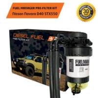 Direction Plus Fuel Manager Pre-Filter Kit For Navara D40 Stx550 (FM606DPK)