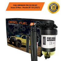FUEL MANAGER PRE-FILTER KIT for D-MAX / BT-50 2020/2021 (FM645DPK)