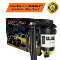DIRECTION PLUS 12MM UNIVERSAL FUEL MANAGER PRE-FILTER KIT (FM802DPK)