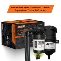 Direction Plus Fuel Manager Pre-Filter + Provent Catch Can Combo to Suit Toyota Landcruiser 200 Series FMPV614DPC
