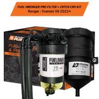 Direction Plus Fuel Manager Pre-Filter and Catch Can Kit Next-Gen Ranger/Everest V6 FMPV671DPC