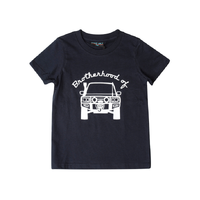 Free 24 7 Brotherhood of 4WD Kids T-Shirt | Size 8 Navy FRE001
