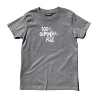 Free 24 7 100% Campfire Kid Childrens T-Shirt | Size 2 Charcoal FRE003