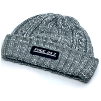Free 24 7 Core Logo Cable Knit Beanie FRE012