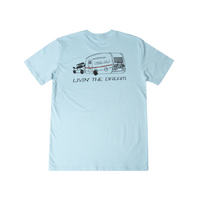 Free 24 7 Livin' The Dream Mens T-Shirt | XL Steel FRE024