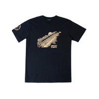 Free 24 7 Makin' Tracks Weekender Mens T-Shirt | 3XL Navy FRE025