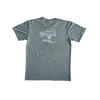 Free 24 7 Heritage Collection GQ Patrol Mens T-Shirt | M Camel FRE034