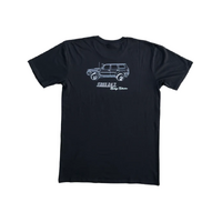 Free 24 7 Heritage Collection GU Patrol Mens T-Shirt | 2XL Black FRE035