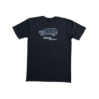 Free 24 7 Heritage Collection GU Patrol Mens T-Shirt | XL Camel FRE035