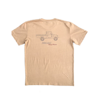 Free 24 7 Heritage Collection 40 Series Ute Mens T-Shirt | 2XL Camel FRE036