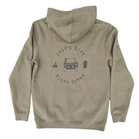 Free 24 7 That's Life Premium Hoodie | 2XL Olive FRE042