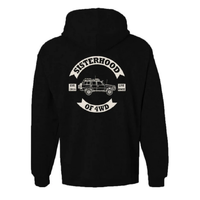 Free 24 7 Sisterhood of 4WD Hoodie | S Black FRE045