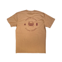 Free 24 7 That's Life Mens T-Shirt | L Camel FRE048