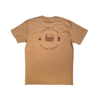 Free 24 7 That's Life Mens T-Shirt | S Camel FRE048