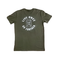 Free 24 7 Jerry Can Mens T-Shirt | XL Army Green FRE049