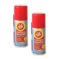 Twin Pack Fluid Film Rust Corrosion Protect Aerosol Penetrant Lubricant 64g x2