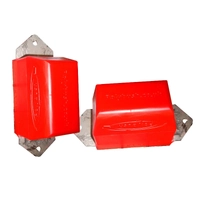 2x Extended Poly Bump Stop REAR 2 Hole suits Land Rover Defender Discovery RRC GAL146R