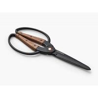 Barebones Scissors Large Walnut Handle Premium Garden Shears GDN-058