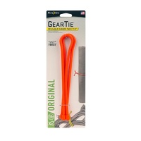 Nite Ize Gear Tie Reusable Rubber Twist Tie 18"- 2 pk - Bright Orange GT18-2PK-31