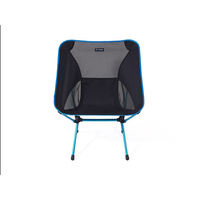 Helinox Chair One XL Camp Chair Black with Blue Frame