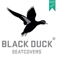 Pre Order for January 2022 Delivery Black Duck Rear Bench Canvas Seat Cover for Toyota Hilux SR No/AB HX40405