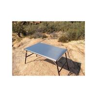 Eeziawn K9 Stainless Steel Camping Table Medium 500W x 850L x 40H K9A-144