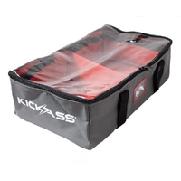 KickAss Canvas Clear Top Storage Bag with PVC Lining - 60x36x19cm KACANVAS-60-P