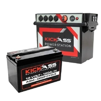 KickAss Portable Battery Box & 120AH Battery Combo KAJBAGMNODCDC2