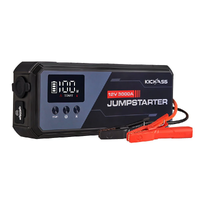 Kickass Power Boost 3000A Lithium Jump Starter with Power Bank - 5500A Peak KAJUMPSTRTR3000A