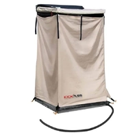 KickAss Premium Shower Tent Bundle with Roof & Base KAPRSTENT-AWNRBKIT