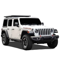 Front Runner Jeep Wrangler JL 4 Door (2018-Current) Extreme Slimline II 1/2 Roof Rack Kit KRJW023T