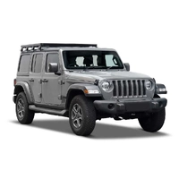 Front Runner Jeep Wrangler JL 4 Door (2018-Current) Slimline II 1/2 Roof Rack Kit KRJW027T