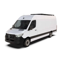 Front Runner Mercedes-Benz Sprinter 170in/L3/LWB w/OEM Tracks (2006-Current) Slimline II Roof Rack Kit / Tall KRMS002T