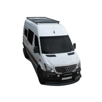 Front Runner Mercedes-Benz Sprinter 144in/170in / L2/L3 / MWB/LWB Wheelbase w/OEM Tracks (2006-Current) Slimline II Roof Rack Kit / Tall KRMS004T