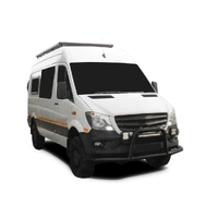 Front Runner Mercedes-Benz Sprinter 144in/170in / L2/L3 / MWB/LWB Wheelbase w/o OEM Tracks (2006-Current) Slimline II Roof Rack Kit KRMS008T