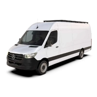 Front Runner Mercedes-Benz Sprinter 170in/L3/LWB Wheelbase w/OEM Tracks (2006-Current) Slimline II Roof Rack Kit / Tall KRMS012T