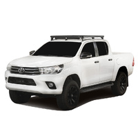 Front Runner Toyota Hilux Revo DC (2016-Current) Track AND Feet Slimline II Roof Rack Kit KRTH020T