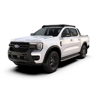 Front Runner Ford Ranger T6.2 Wildtrak/Raptor Double Cab (2022-Current) Slimsport Roof Rack Kit / Light Bar Ready KSFR008T